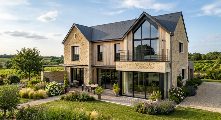 Menuiseries de maisons mayennaise