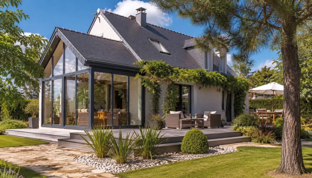 extension de maison classique