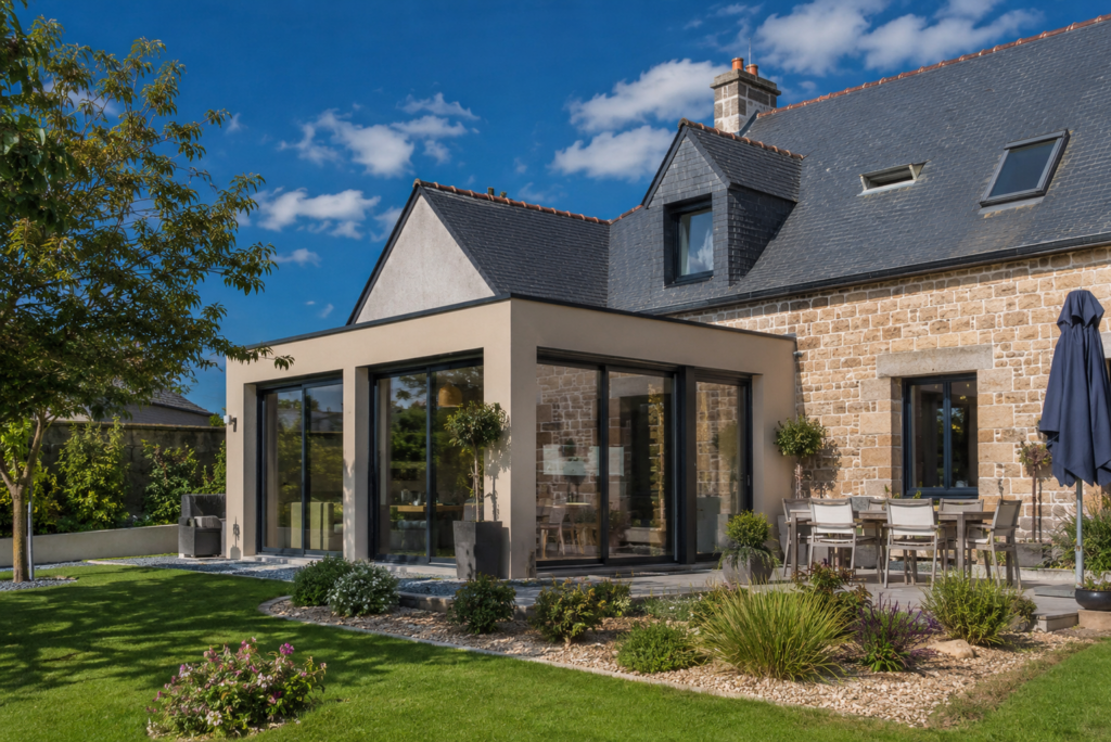 extension de maison classique