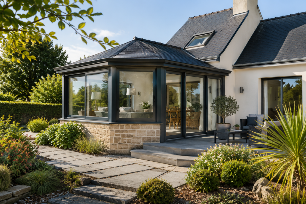 extension de maison classique